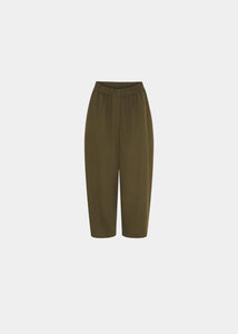 ANNE MI, FLORA BARREL PANTS ARMY